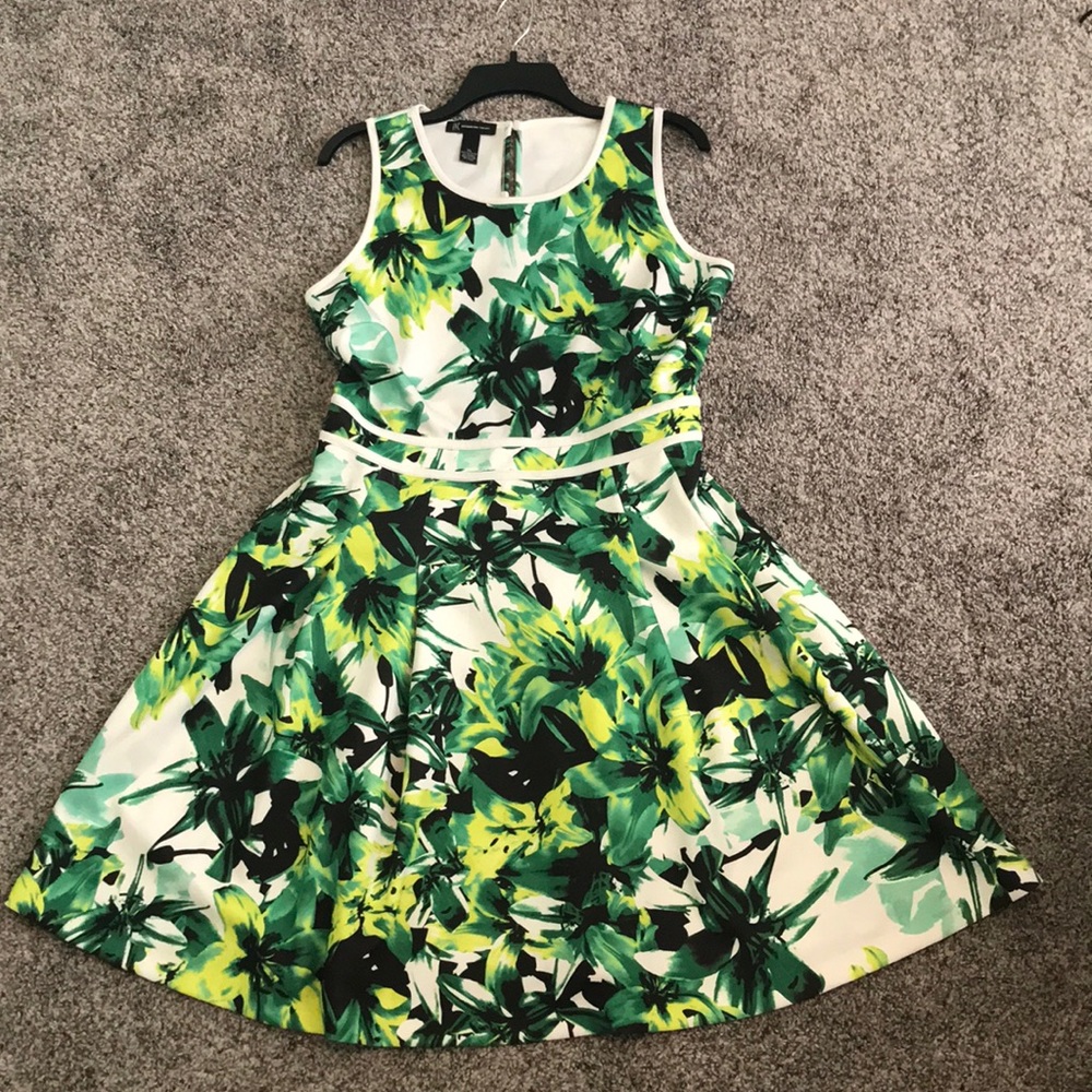 International Concepts Jungle Skater Dress